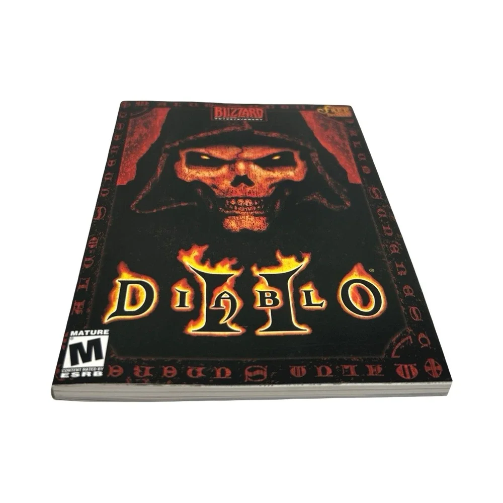 Diablo II 2 &‎ Lord of Destruction Expansion Set PC Mac Blizzard Discs Manuals